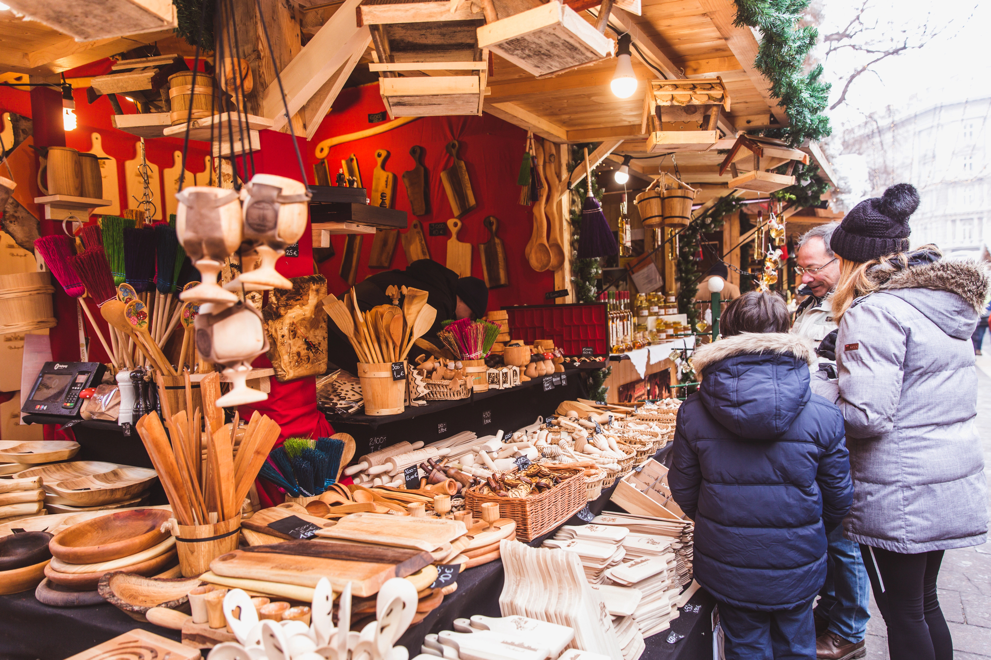 fiere di san florido bancarella-legno