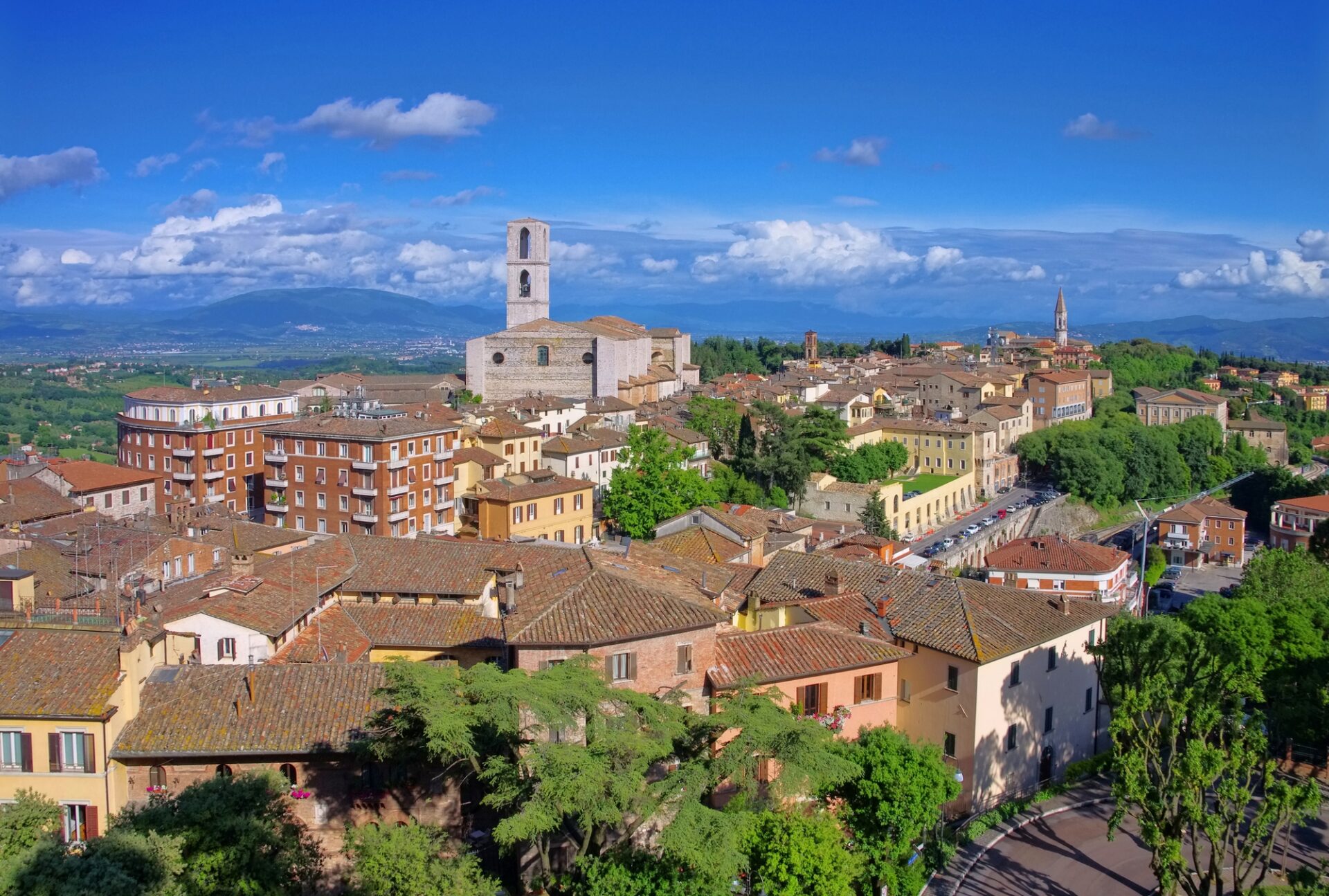 Perugia veduta aerea