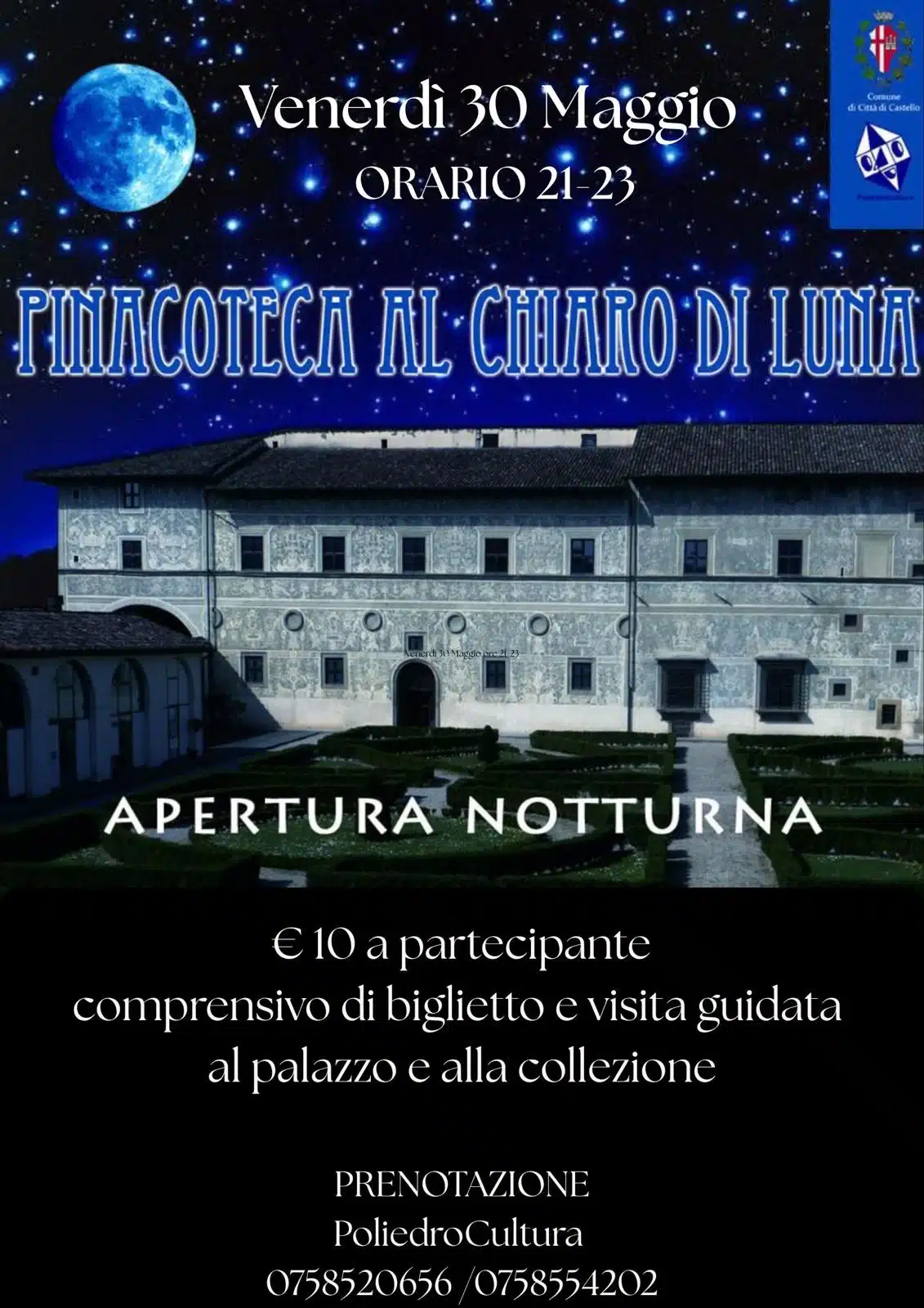 pinacoteca al chiaro di luna